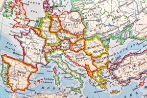 Európa térképe